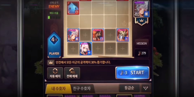 Chain Strike resources”  /> <br /> Guardians who have the enemy target within their movement range can participate in the pincer attack. If you want to check the ally’s information, you have to close the enemy’s info first. And tap and hold the ally guardian that you want to check the detailed information. Players can use 3 AP per turn. It’s advantageous to use buff skills that consume 0 AP at the beginning of battle. Since it affects the battle, it’s important to use buff skills on proper targets.  <img src=