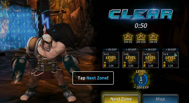 ChronoBlade Heroes gold”  /> <br />we must stop the armies of the Chronarch imperium! Tap adventure! Your journey begins here, in Midgard. YOu must hurry before your world is overrun by beasts. Combine your light and heavy attacks to perform combos. Landing an attack will restore your mana, and longer combos deal more damage. An elite monster is approaching. It must be the source of all this destruction. <img src=