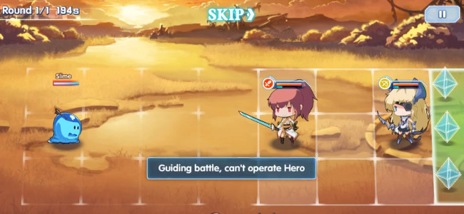 Hero Conquest skill points”  /><br /> Be careful, if the enemies get near archer, he can only use short range defense, and attack will be halved, so please don’t let them get too close.  YOu can level up after putting on the equipment. <br /> <img src=