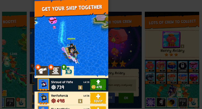 Holy Ship Pirate Action tutorial”  /> <br /> Skills: barrage - fire cannons on all sides. Big cannon - shoot a large piercing cannonball shot. Blast off - jumps and knocks enemies back. Precision strike - chance to trigger on attack, launches 2 consecutive attacks, the second attack will deal 50% damage, and target will enter Confusion. Confusion - takes 20% more damage, lasts 6 seconds.  <img src=