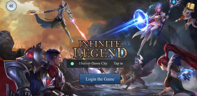 Infinite Legend tutorial”  /> <br /> Tap escalate button to increase mount’s experience, Mount will be escalated when exp is full. Evolve to rank 4 to obtain wake flame outlook. Return to main window to ride your cool mount. Swipe your finger upward to mount.  Characters; berserker - high HP and DEF, one greatsword, wherever he goes, mountains fall and the earth splits. Lancer - powerful remote damage dealer, two lances, no wasted shot, checkmate. Elementalist - control elements, spearheaded wand, burns all, freezes all.  <img src=