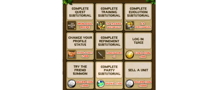 RagnaQuest gold”  /><br /> Party setup - you can make your final changes before the mission here. You can see your leader skill and the skill that will activate from your support unit. But be careful - the friend skill won’t activate if the unit you borrowed didn’t come from a player on your friend list. You can send a friend request to the player after you clear a quest with their unit.   <br /> <img src=