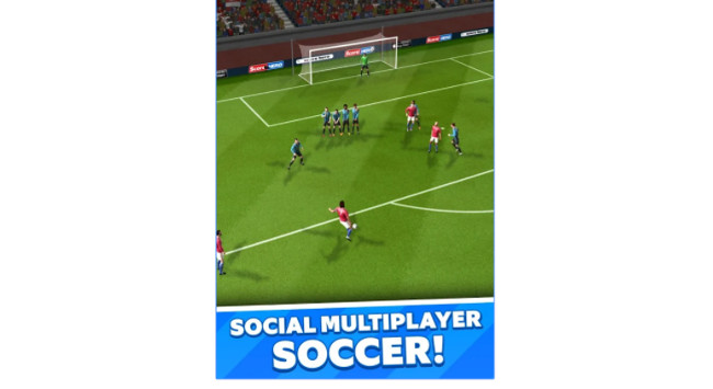 Score Match gems”  /> <br /> Now we’ll learn how to defend by tackling your opponent. Press the tackle button to attempt a slide tackle and regain possession. You can move the camera at any stage during a level by swiping left and right in the top half of the screen. Before we continue, you should meet your team. Tap the squad button. Here you can rearrange your line up.  <img src=