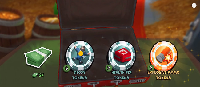 Snipers vs Thieves powers (abilities)  /><br /> Open the rookie case to unlock play mode by busting thieves or stealing money. You will win greater rewards and steal more cash in play mode. Come back every day to open bonus cases. More modes and rewards will unlock as you progress in level and rank. <br /> <img src=