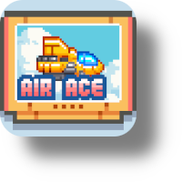 Air ace: AI attacker gift logo