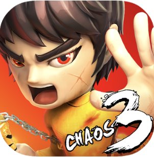 Chaos Fighters 3 gift logo