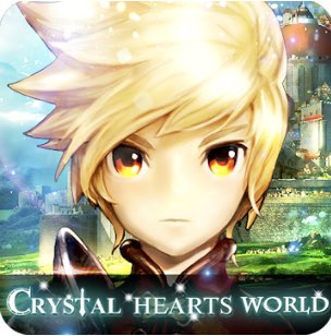 Crystal Hearts World gift logo