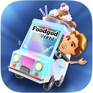 Foodgod's Food Truck Frenzy gift logo