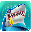 Hungry Shark Heroes gift logo