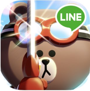 LINE BROWN STORIES gift logo
