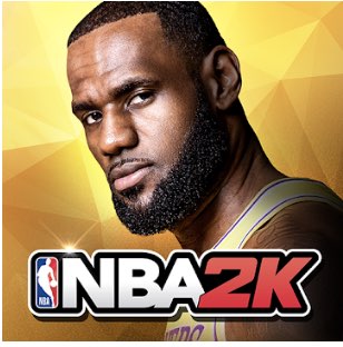 NBA 2K Mobile Basketball gift logo