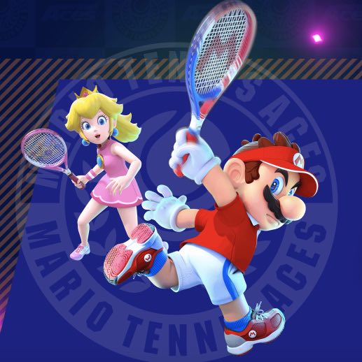 Mario Tennis Aces gift logo