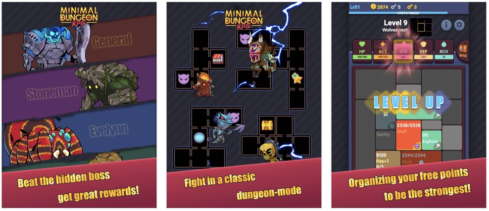 minimal dungeon rpg cheats