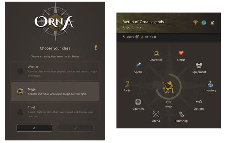 Orna the GPS RPG hack