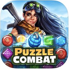 Puzzle Combat gift logo